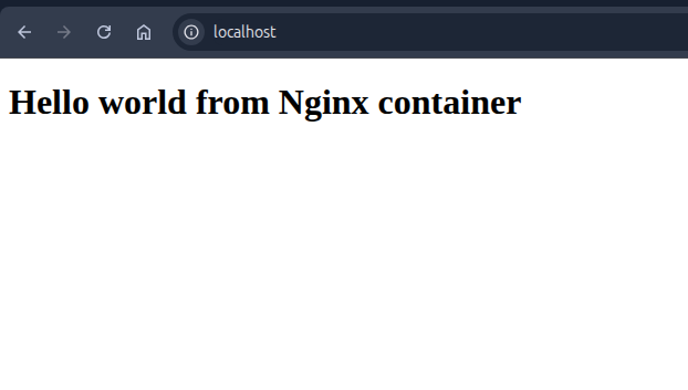 nginx-hello-world